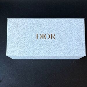 Dior White Textured Gift Box Boutique Fresh!
